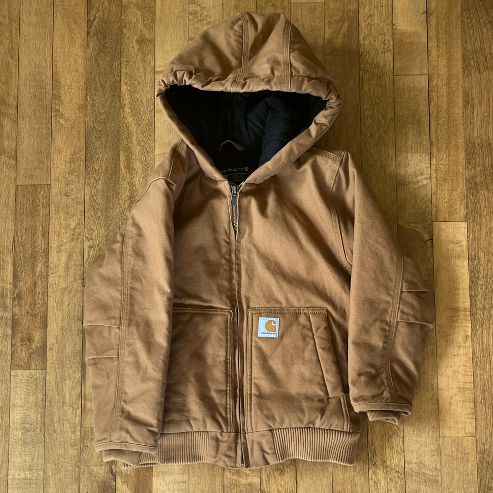 Carhartt Brown Quilt Lined Jacket